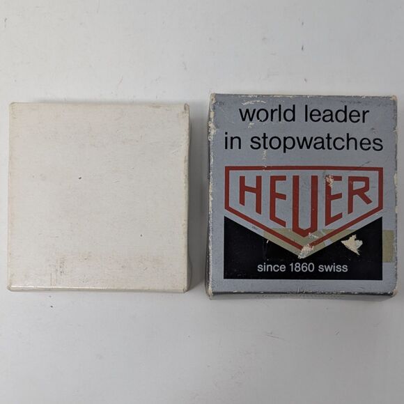 Vintage Tag Heuer Trackmate Stopwatch 1/5 Ref 592 With Box Receipt 1980s Tested - Picture 7 of 12
